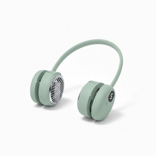 Ventilateur de cou portable Sereine vert sauge