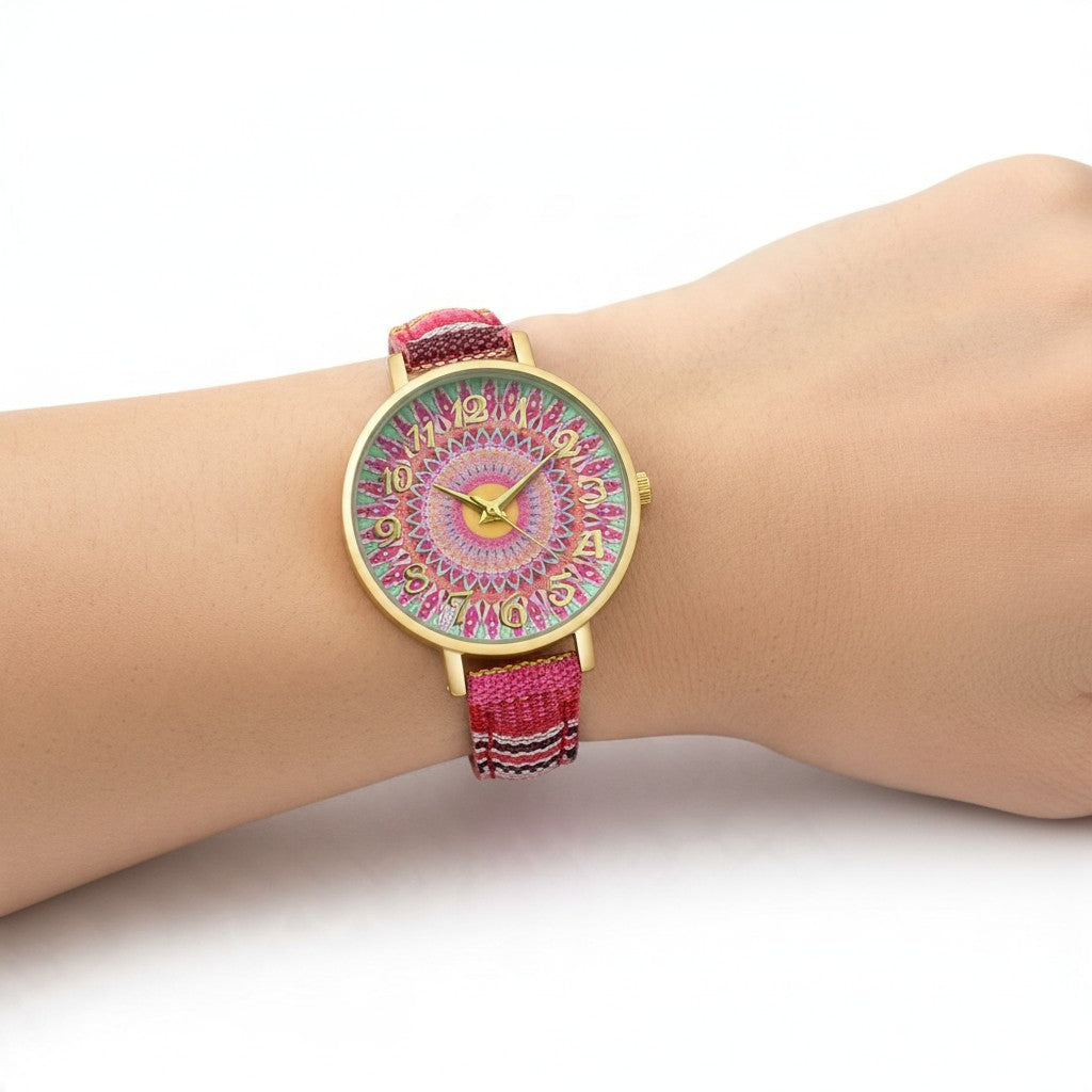 Montre Femme Quartz – Bracelet Élégant