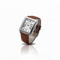 Montre Homme Quartz – Bracelet Cuir & Chiffres Romains