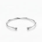 Bracelet Jonc Torsadé | Argent, Or & Rose