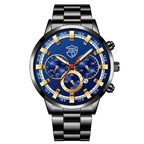 Montre Homme Quartz – Bracelet Acier Inoxydable