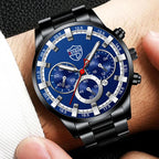 Montre Homme Quartz – Bracelet Acier Inoxydable