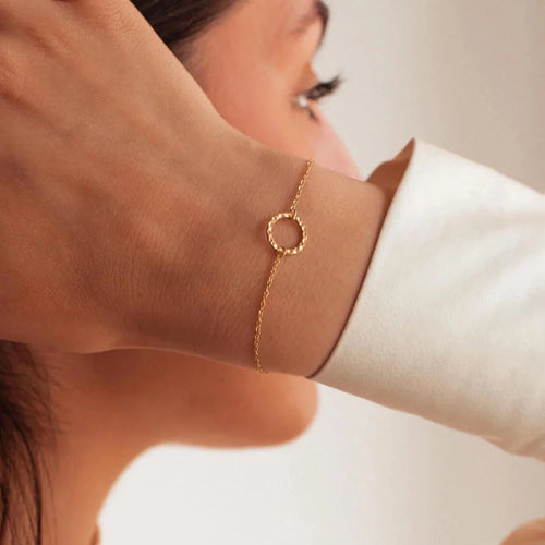 Bracelet Chaîne Fine Minimaliste – Acier Inoxydable