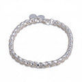 Bracelet Chaîne Géométrique en Argent Sterling 925 – 4 mm | Femme