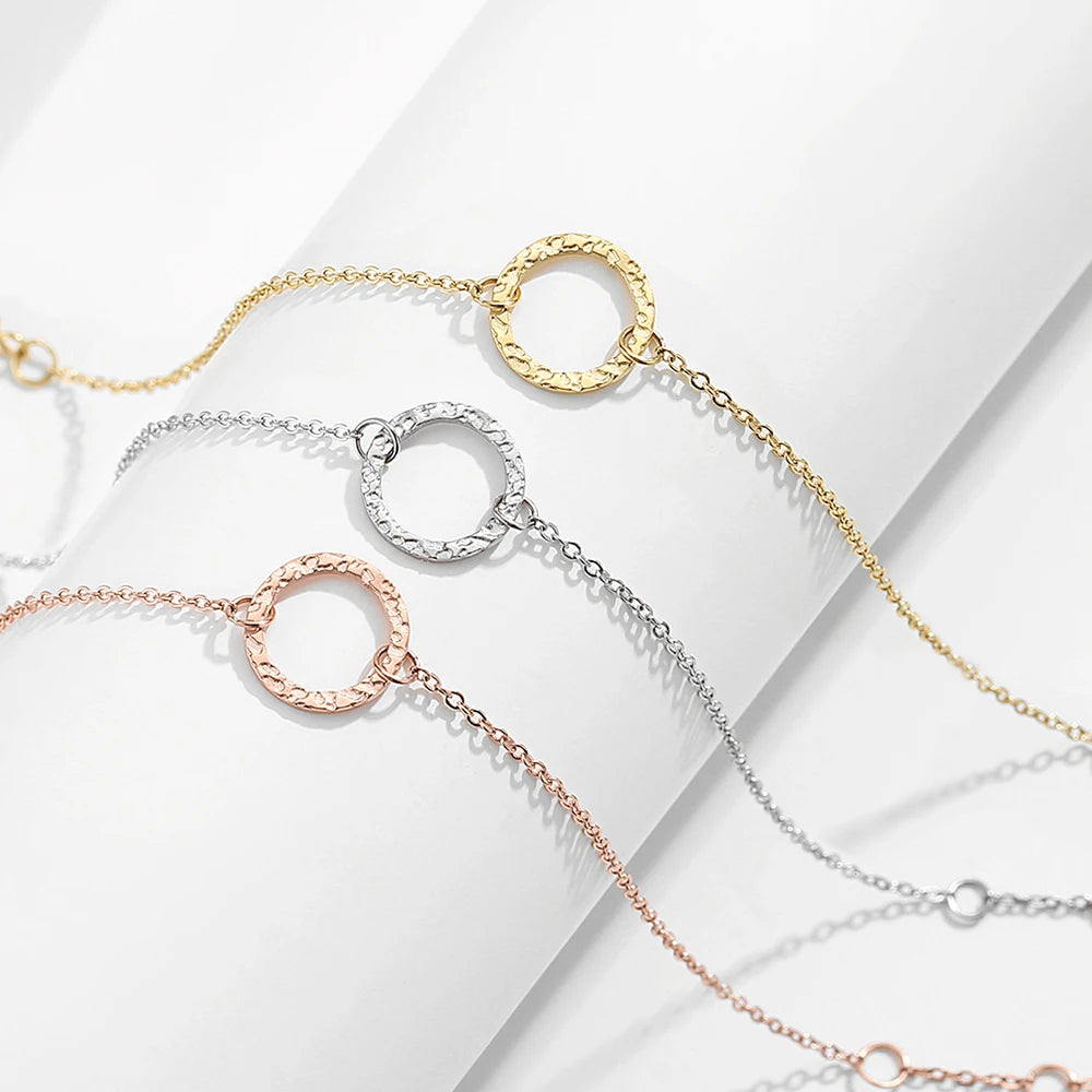 Bracelet Chaîne Fine Minimaliste – Acier Inoxydable
