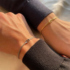 Bracelet Chaîne Serpent Nouée – Acier Inoxydable