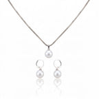 Parure Perles & Chaîne Dorée – Collier & Boucles d'Oreilles | Bijou Femme