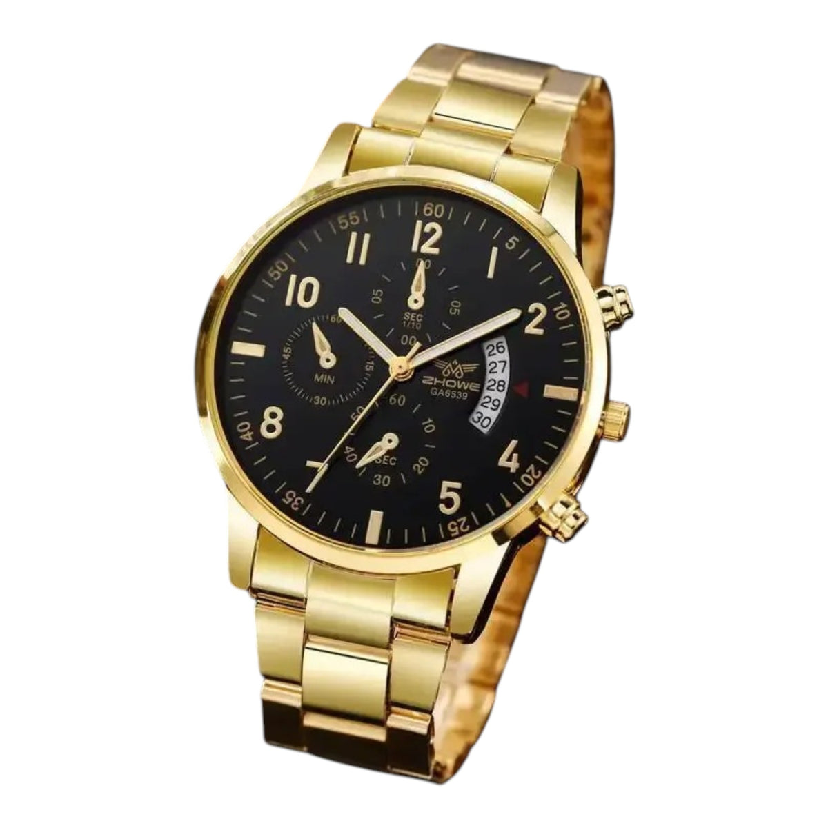 Montre Homme Quartz – Cadran Calendrier, Style Business