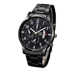 Montre Homme Quartz – Cadran Calendrier, Style Business