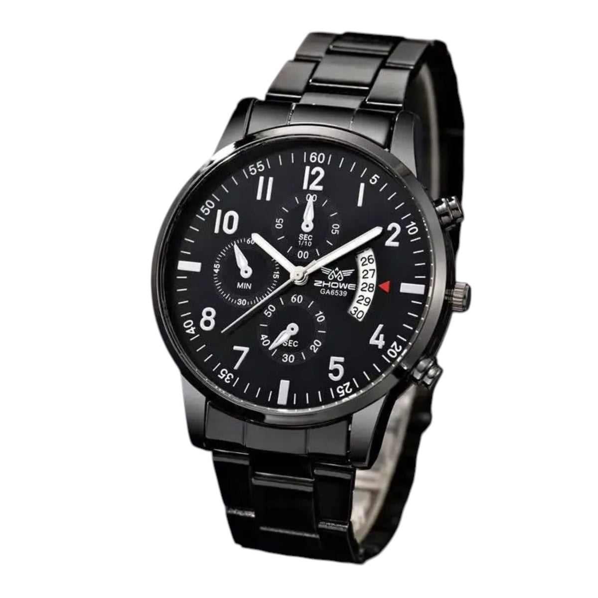Montre Homme Quartz – Cadran Calendrier, Style Business