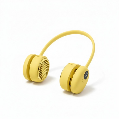 Ventilateur de cou portable Sereine jaune